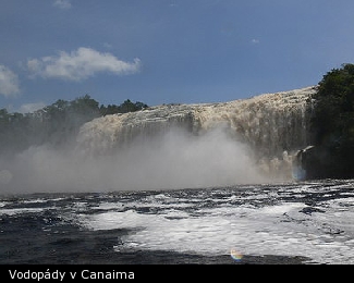 Vodopády v Canaima